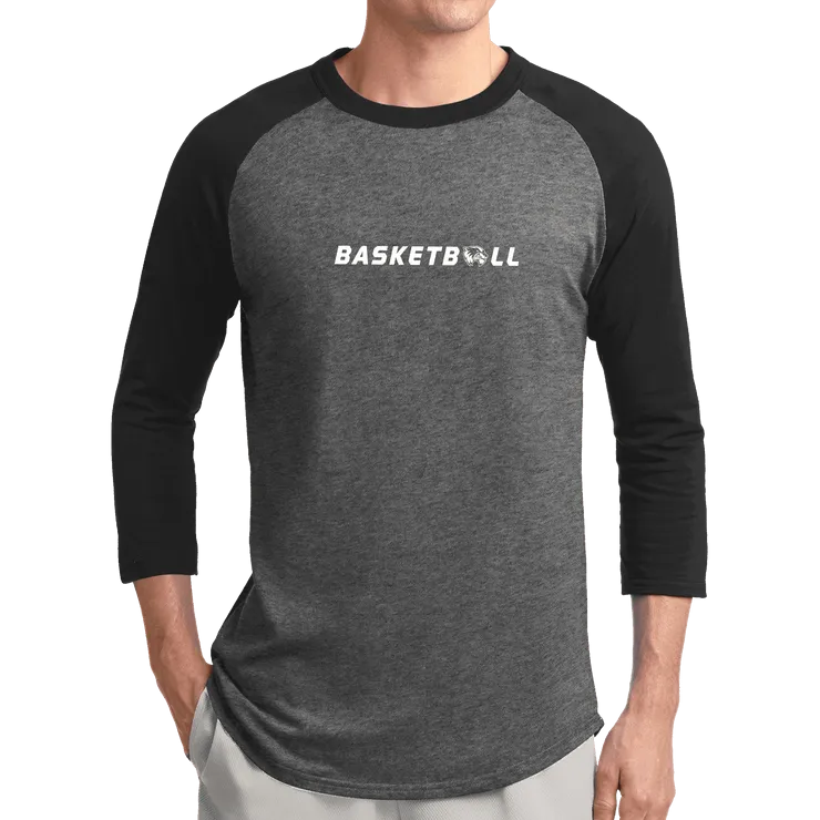 Sport-Tek Colorblock Raglan Jersey- Basketball Head