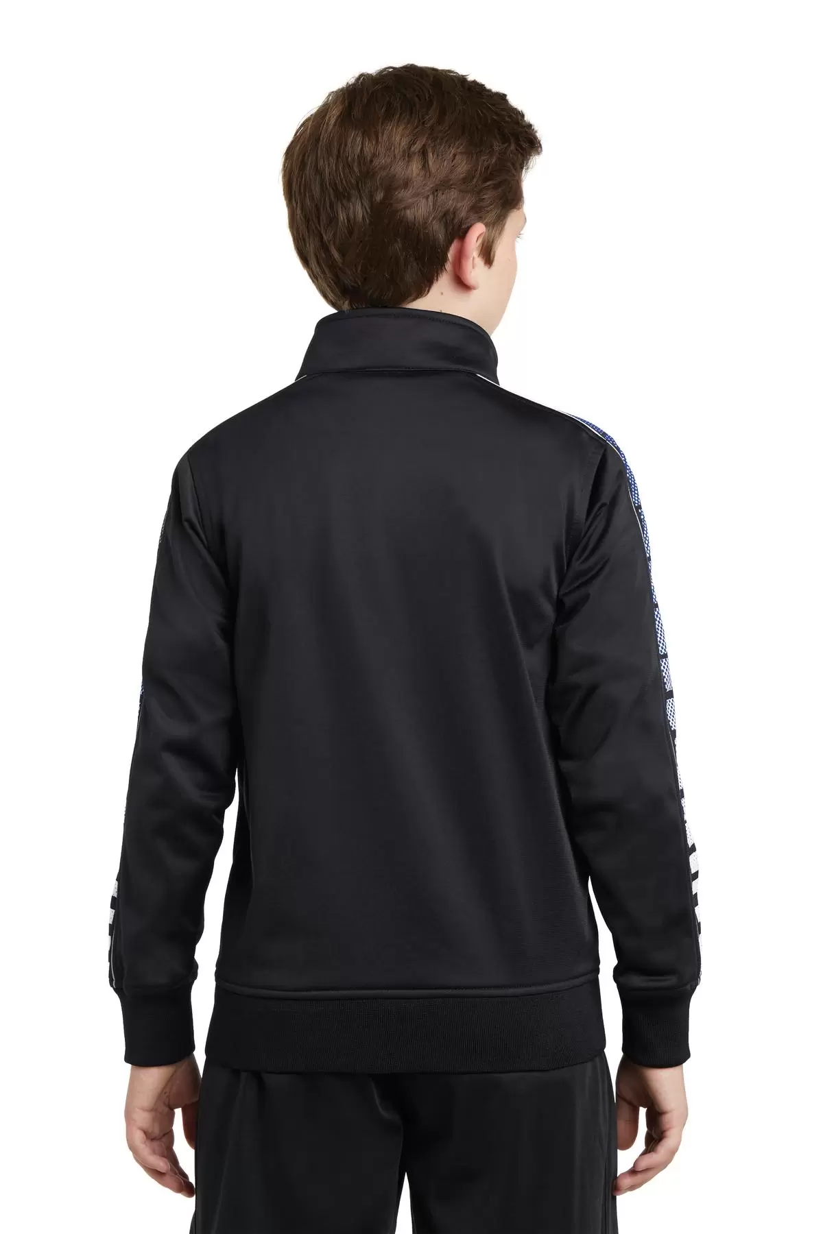 Sport Tek YST93 Sport-Tek Youth Dot Sublimation Tricot Track Jacket SKU: YST93