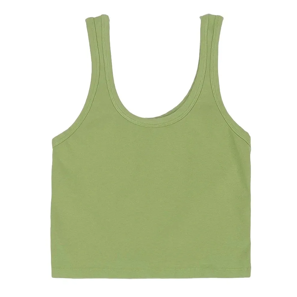 SPORTY TANK DARK MATCHA