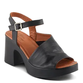 Spring Step Women's Cello Sandals - Black