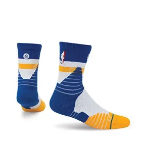 STANCE FUSION CREW BASKETBALL - WARRIORS CORE CREW ALT 1 BLUE