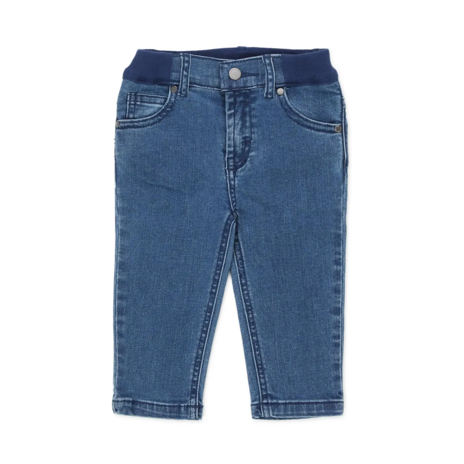 Stella Mccartney Medium Blue Mini Jeans For Child And Baby