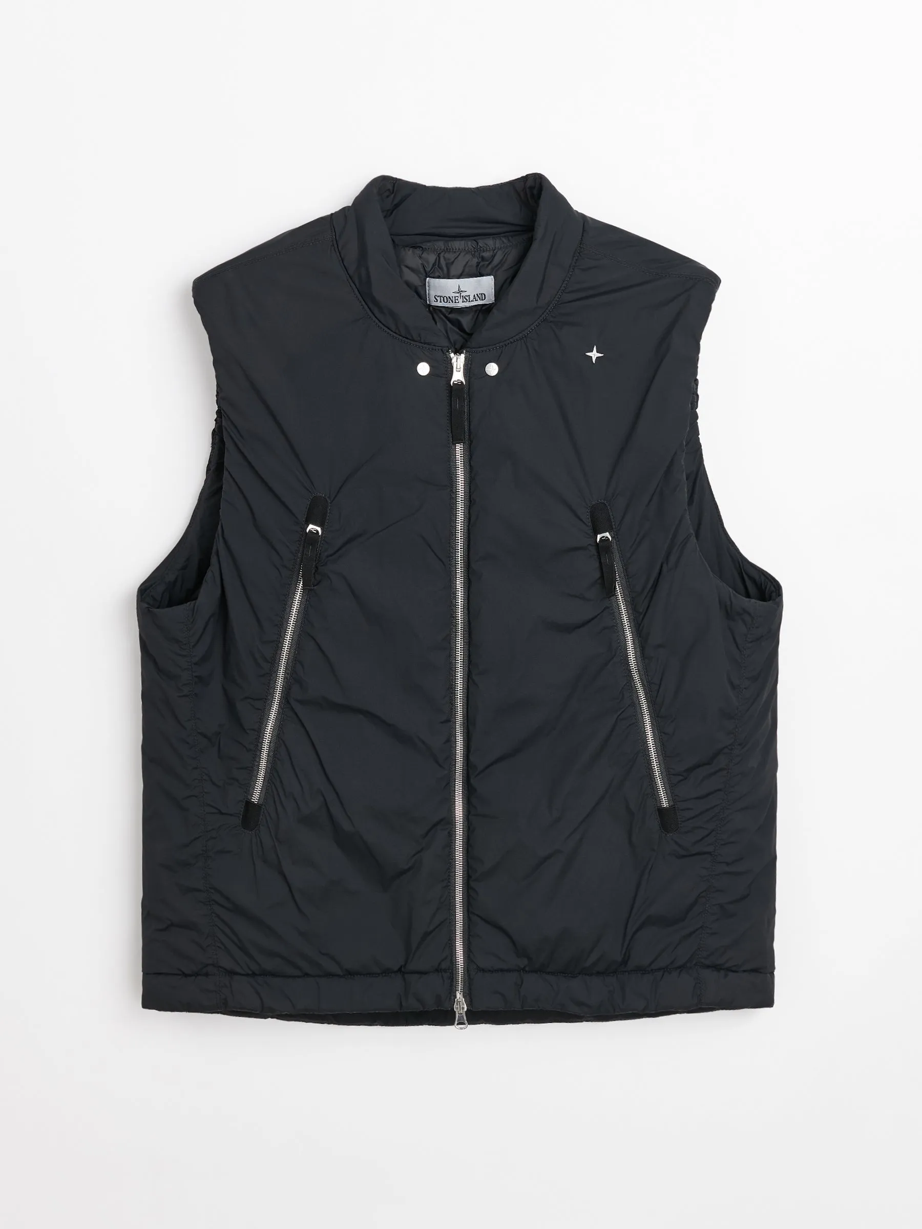 Stone Island Marina Skin Touch Nylon TC Vest Black