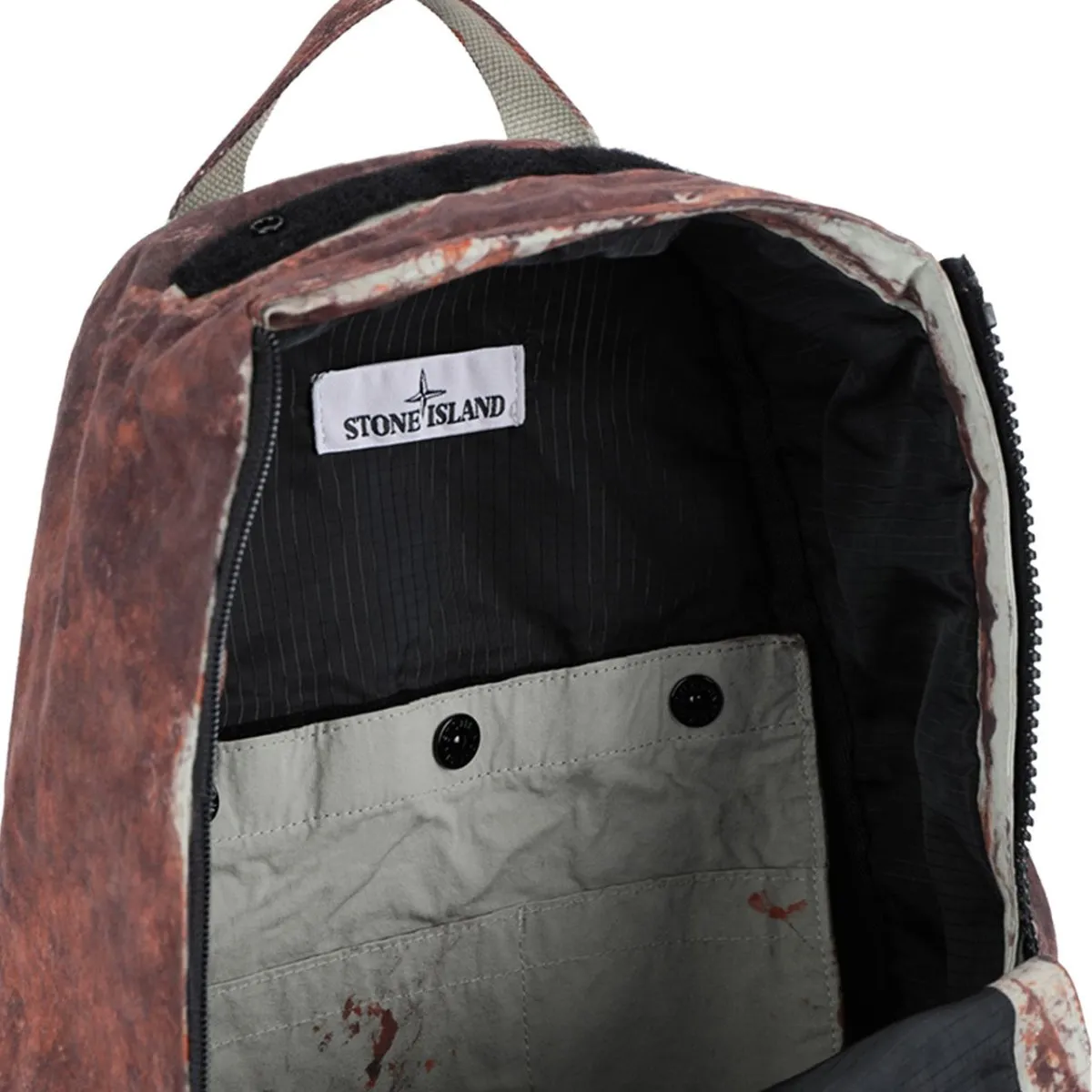 Stone Island Paintball Camo Backpack (Brown)