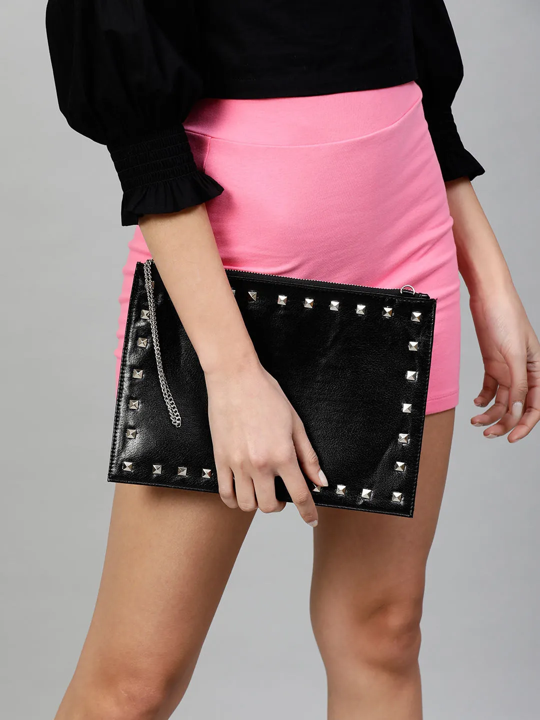 Stuuded Envelope Clutch