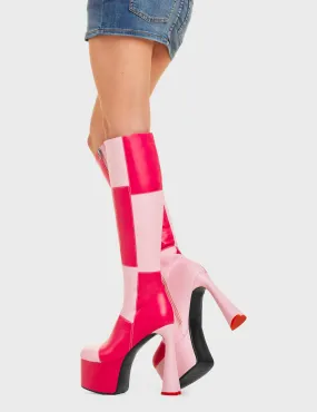 Sweet Tooth Platform Knee High Boots