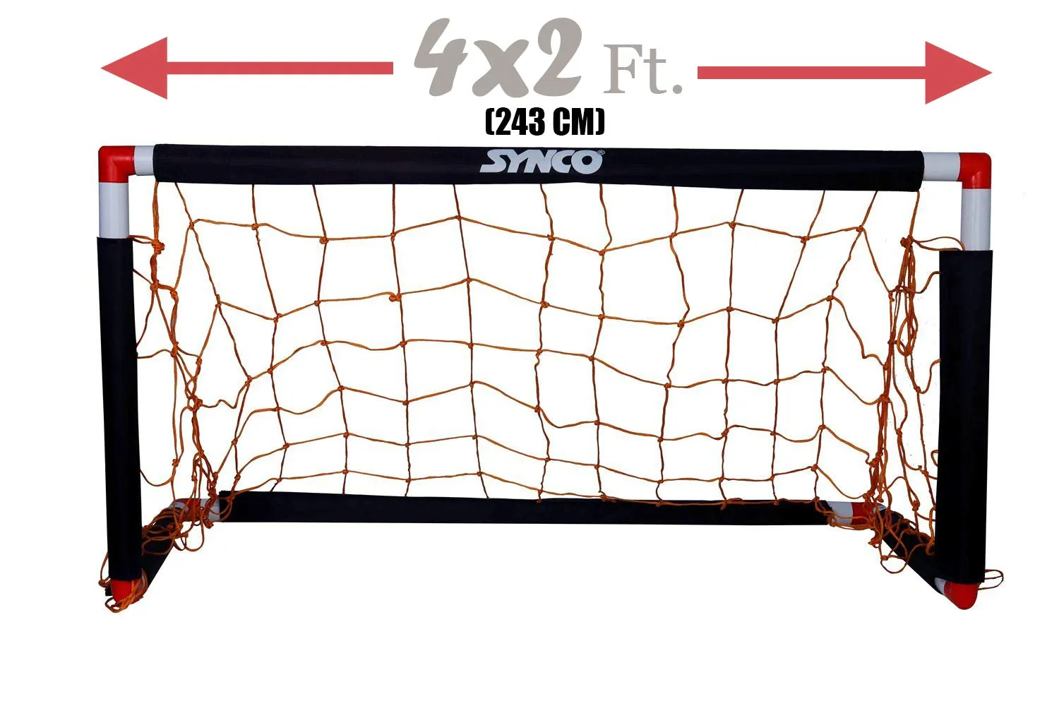 SYNCO  PORTABLE  FOOTBALL  GOALS FOR  KIDS