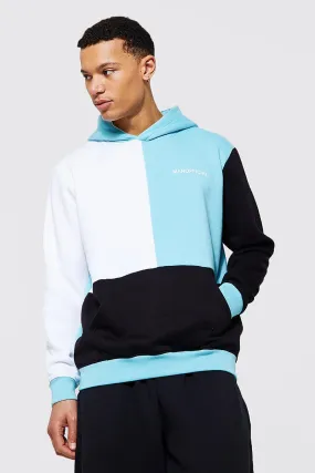 Tall Man Official Multi Colour Block Hoodie