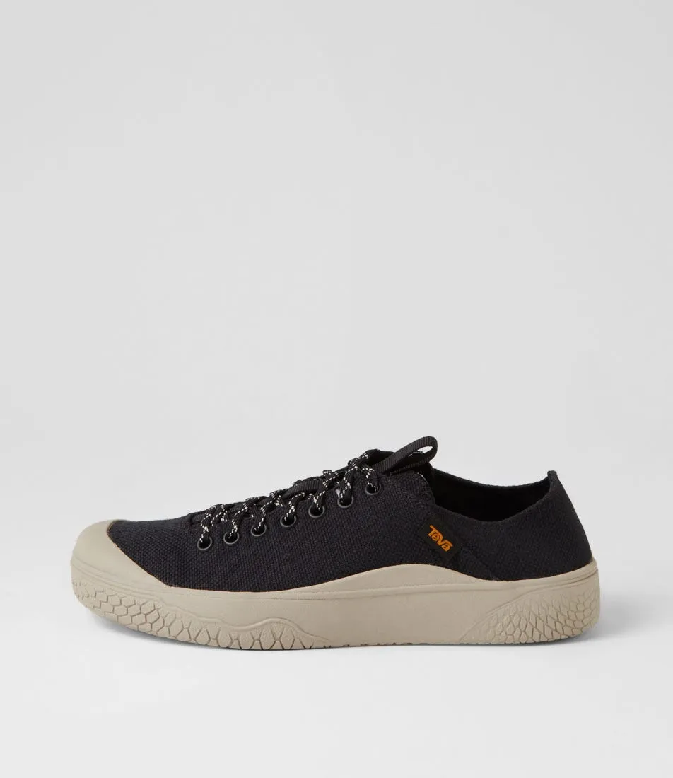 TEVA Terra Canyon M Black Canvas Sneakers