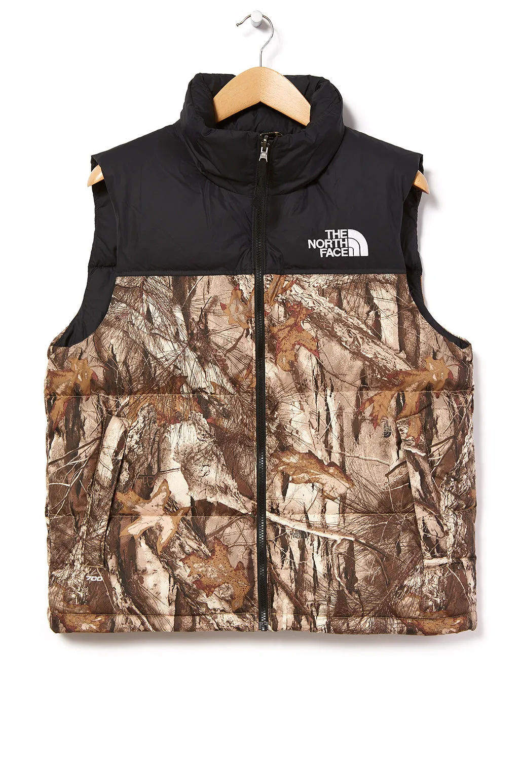 The North Face 1996 Retro Nuptse Men's Vest - Kelp Tan Print