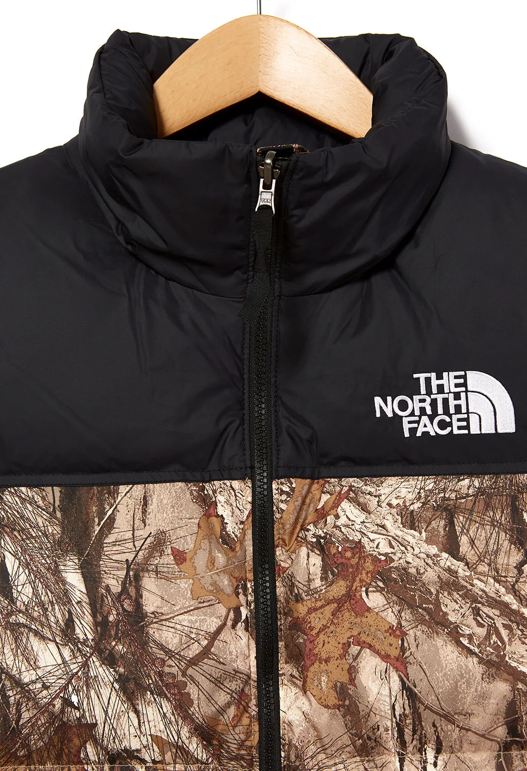 The North Face 1996 Retro Nuptse Men's Vest - Kelp Tan Print