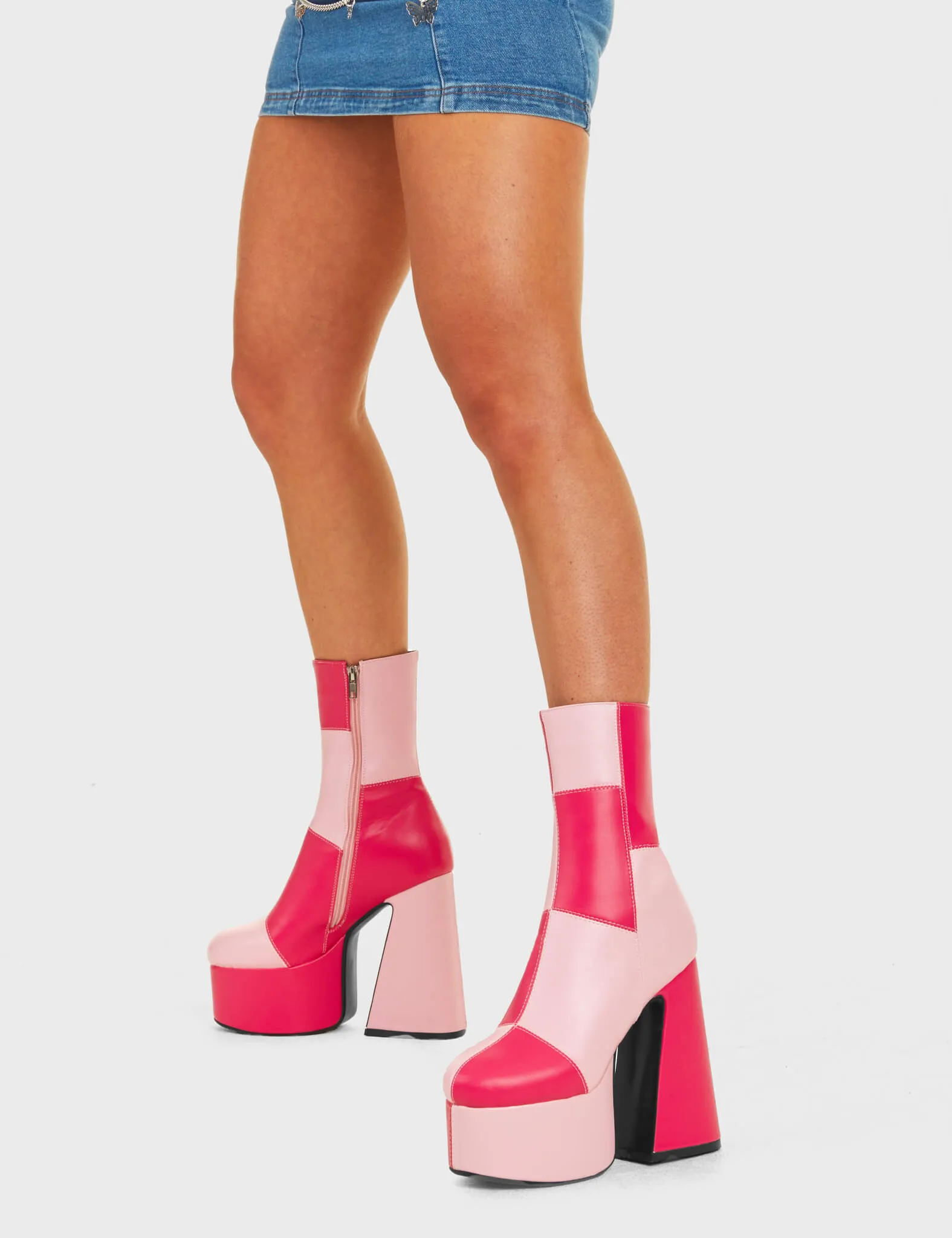 These Girls Chunky Platform Ankle Boots