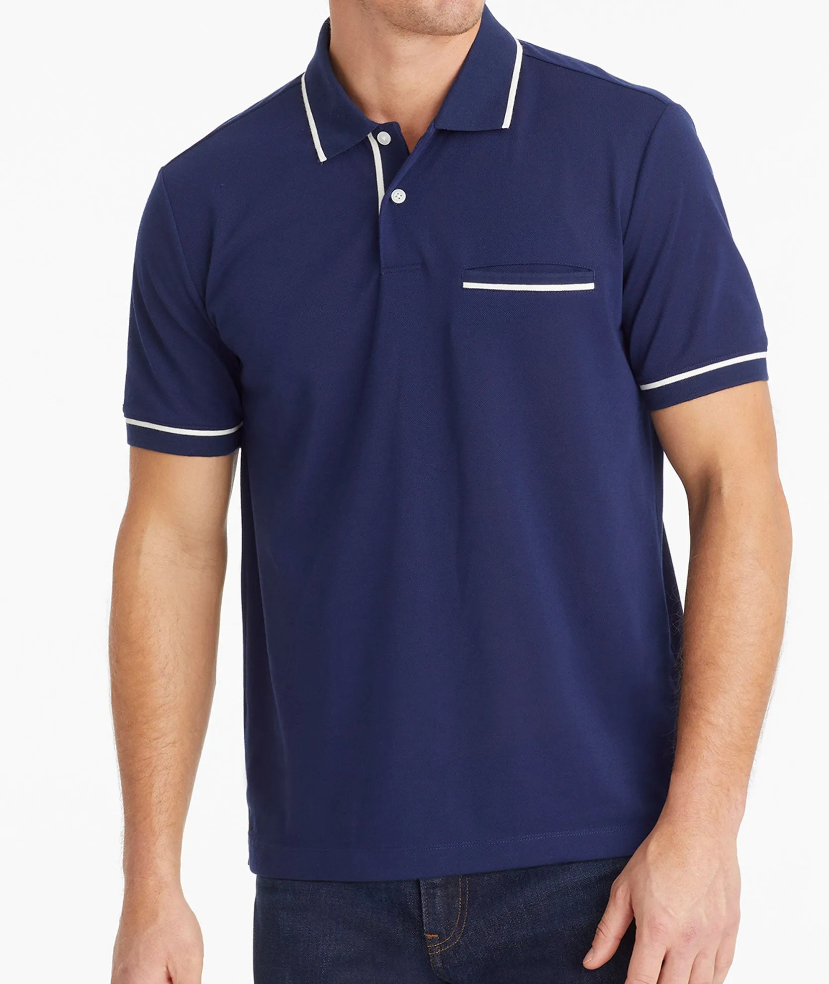 Tipped Performance Polo - FINAL SALE