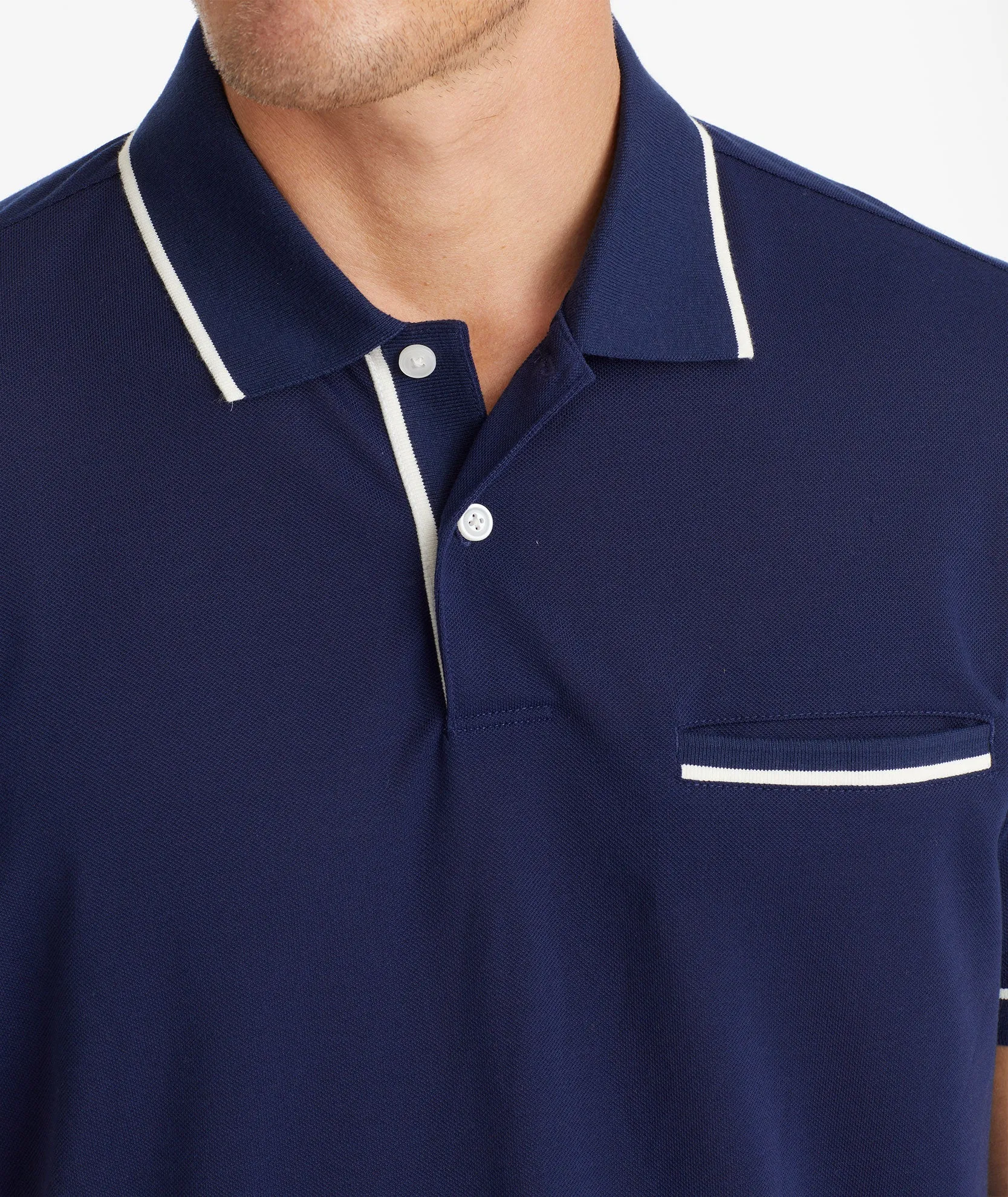 Tipped Performance Polo - FINAL SALE