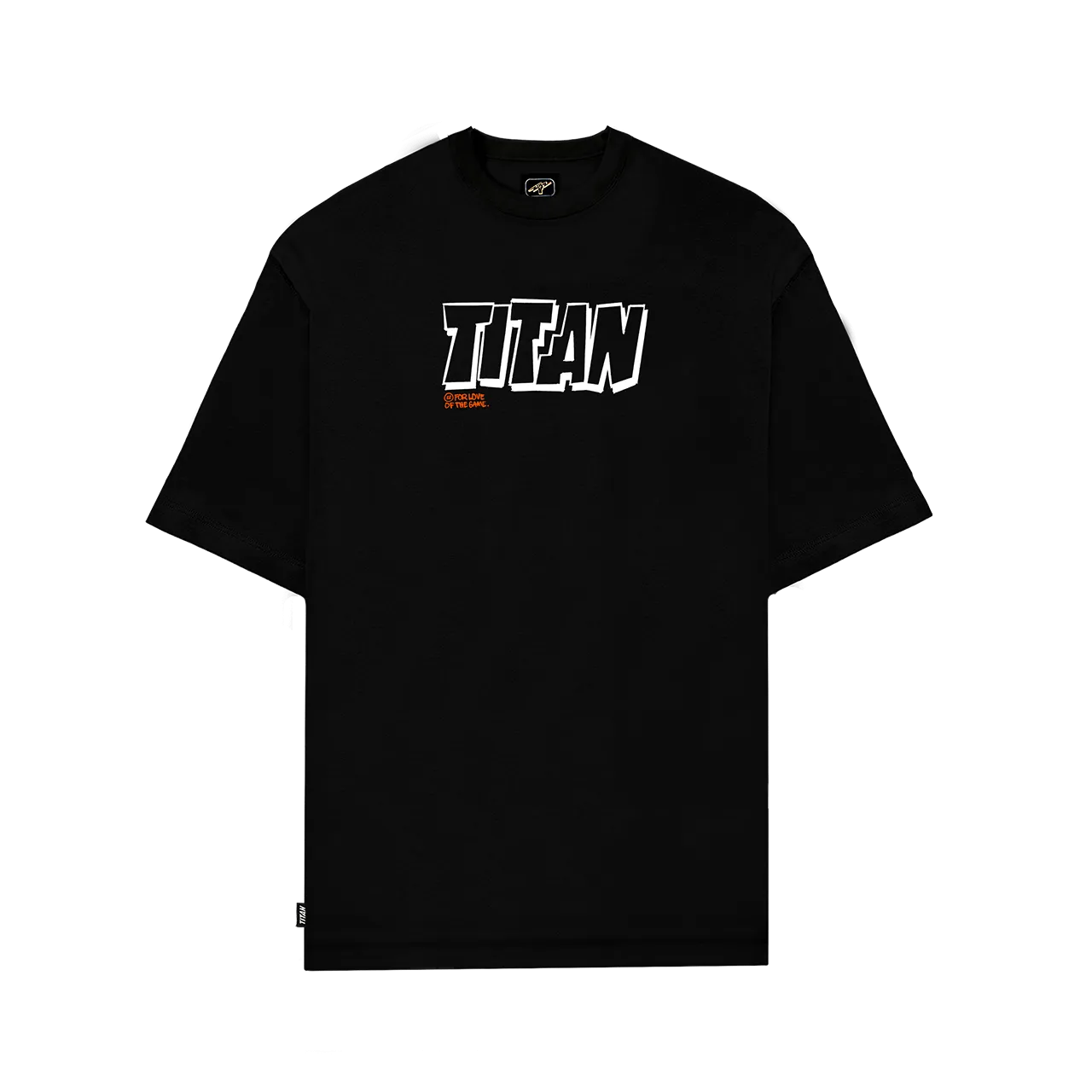 Titan Hoops Talk Basketball Tee - Black