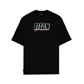 Titan Hoops Talk Basketball Tee - Black