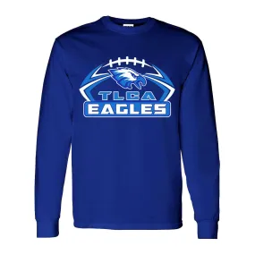 TLCA Eagles - Football Long Sleeve T-Shirt