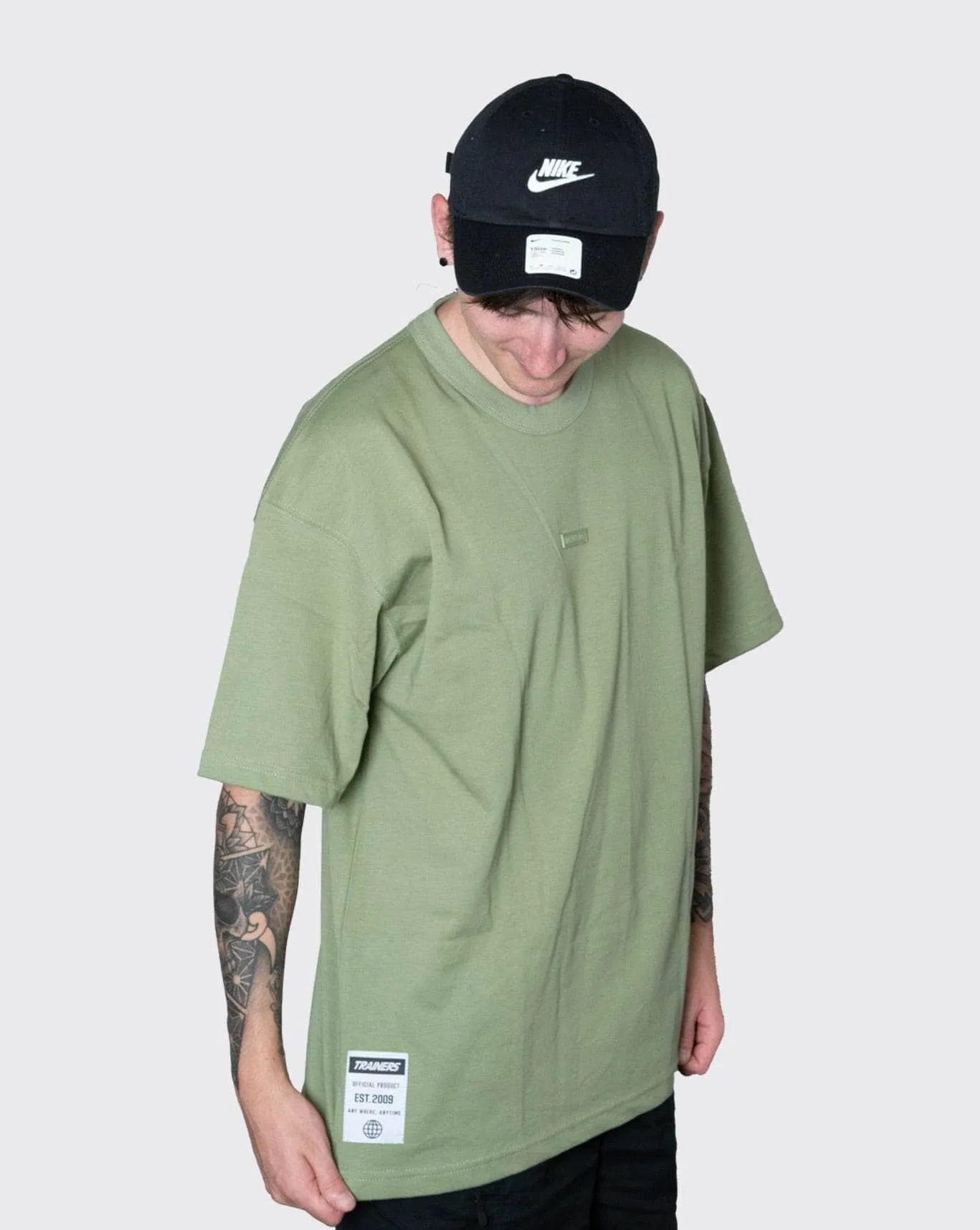 trainers v2 premium oversized tee