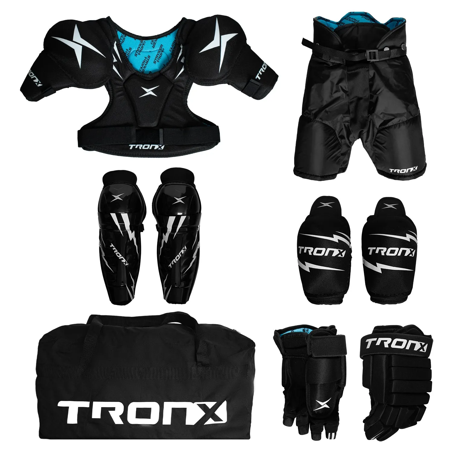 TronX Youth Ice Hockey Equipment Starter Kit