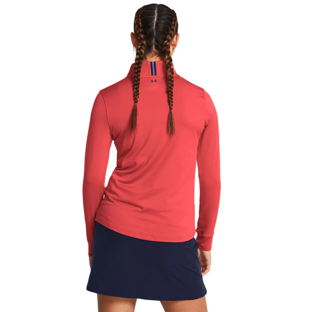 Under Armour Ladies Playoff Quarter Zip Golf Mid Layer