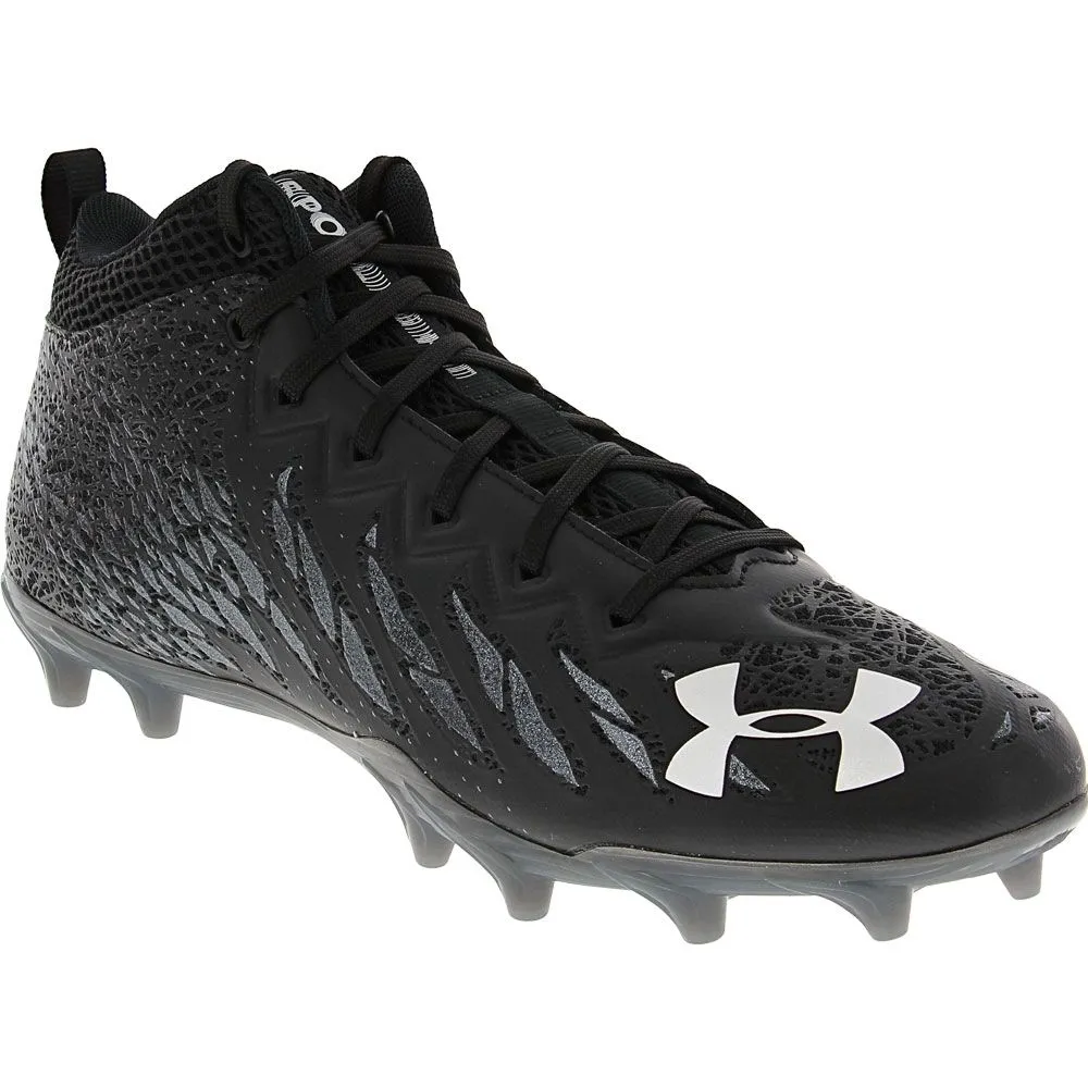 Under Armour Spotlight Select Mid Football Cleats - Mens