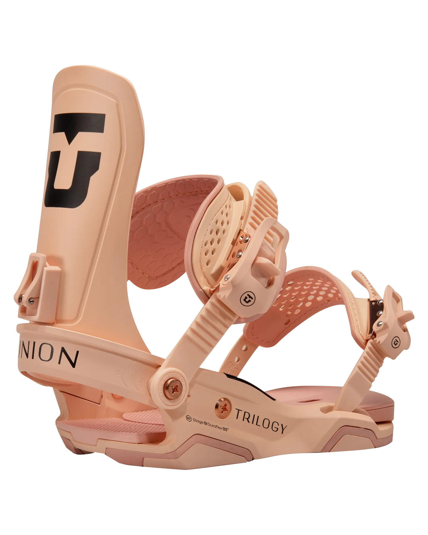 Union Team Hb Trilogy Women's Snowboard Bindings - Pink | Shop Snowboard Bindings at Trojan Wake Ski Snow & Snow Skiers 