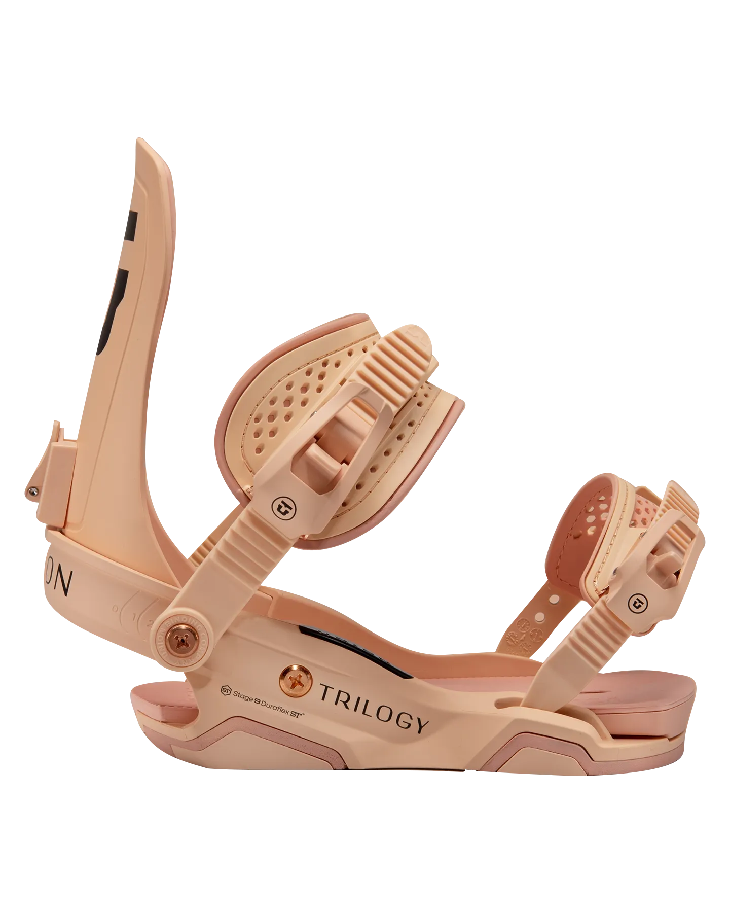 Union Team Hb Trilogy Women's Snowboard Bindings - Pink | Shop Snowboard Bindings at Trojan Wake Ski Snow & Snow Skiers 