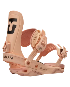 Union Team Hb Trilogy Women's Snowboard Bindings - Pink | Shop Snowboard Bindings at Trojan Wake Ski Snow & Snow Skiers 