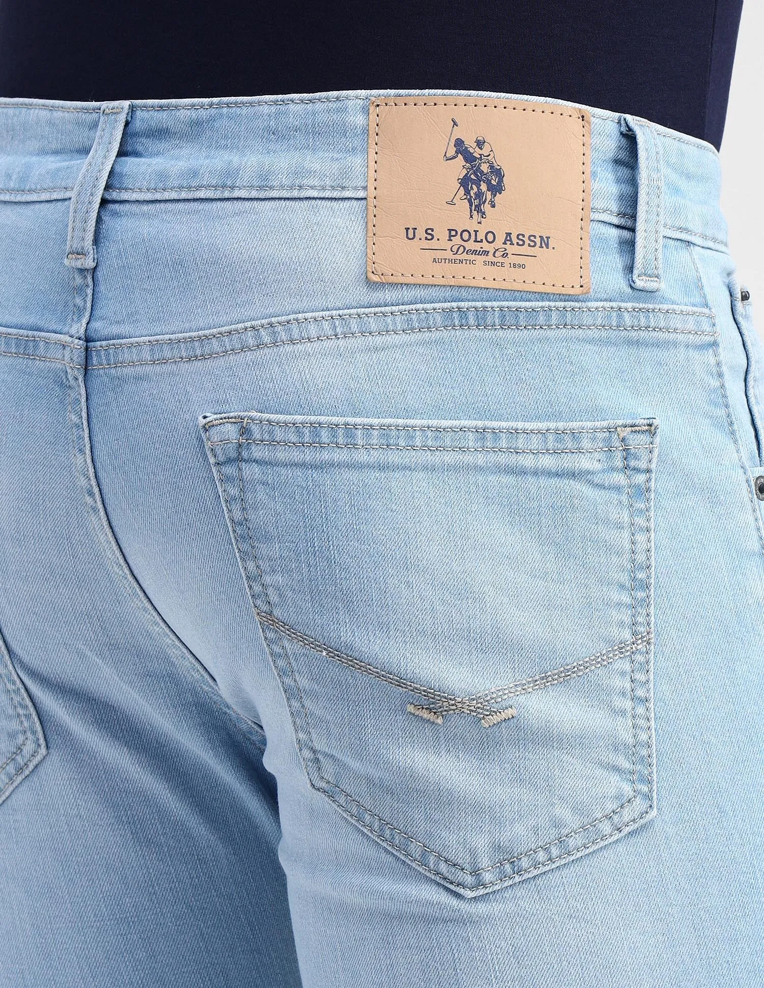 U.S. Polo Assn. Denim Co. Regallo Skinny Fit Blue Jeans