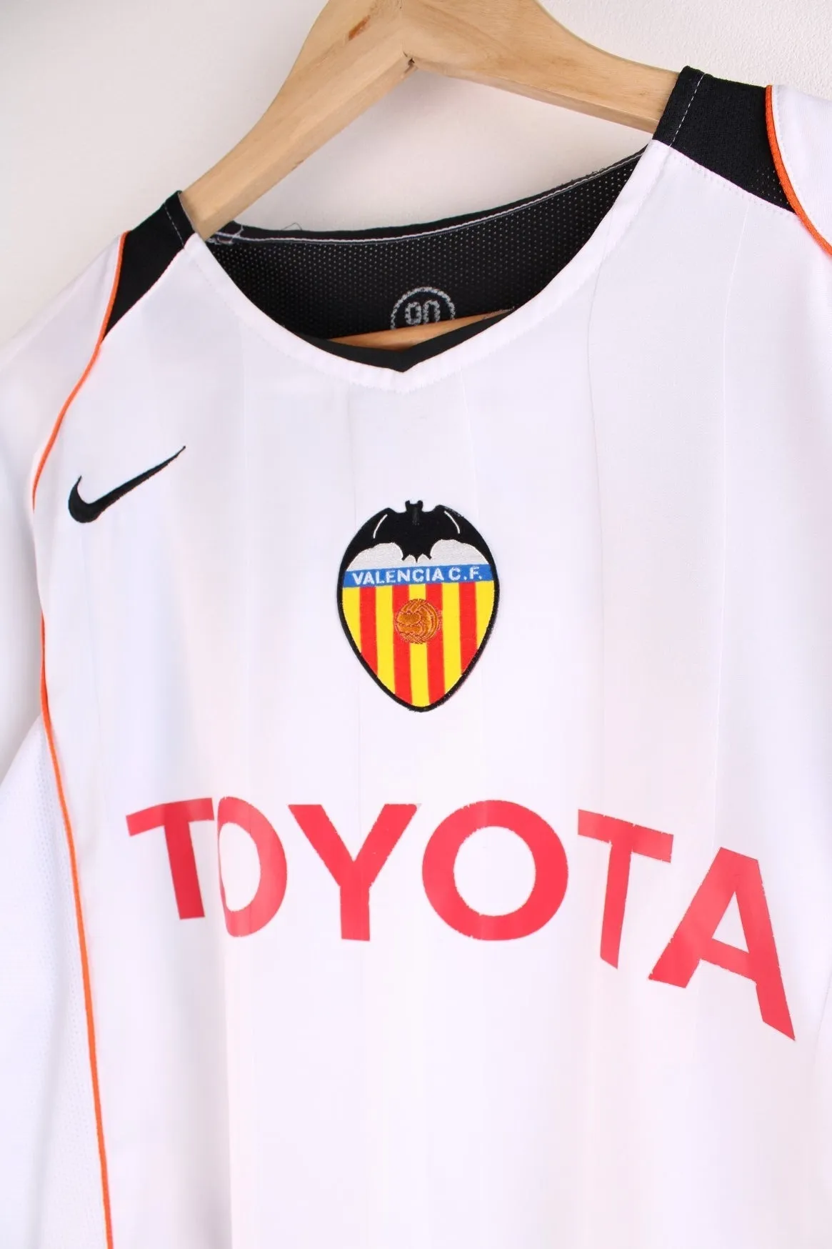 Valencia 2004/05 Nike Football Shirt