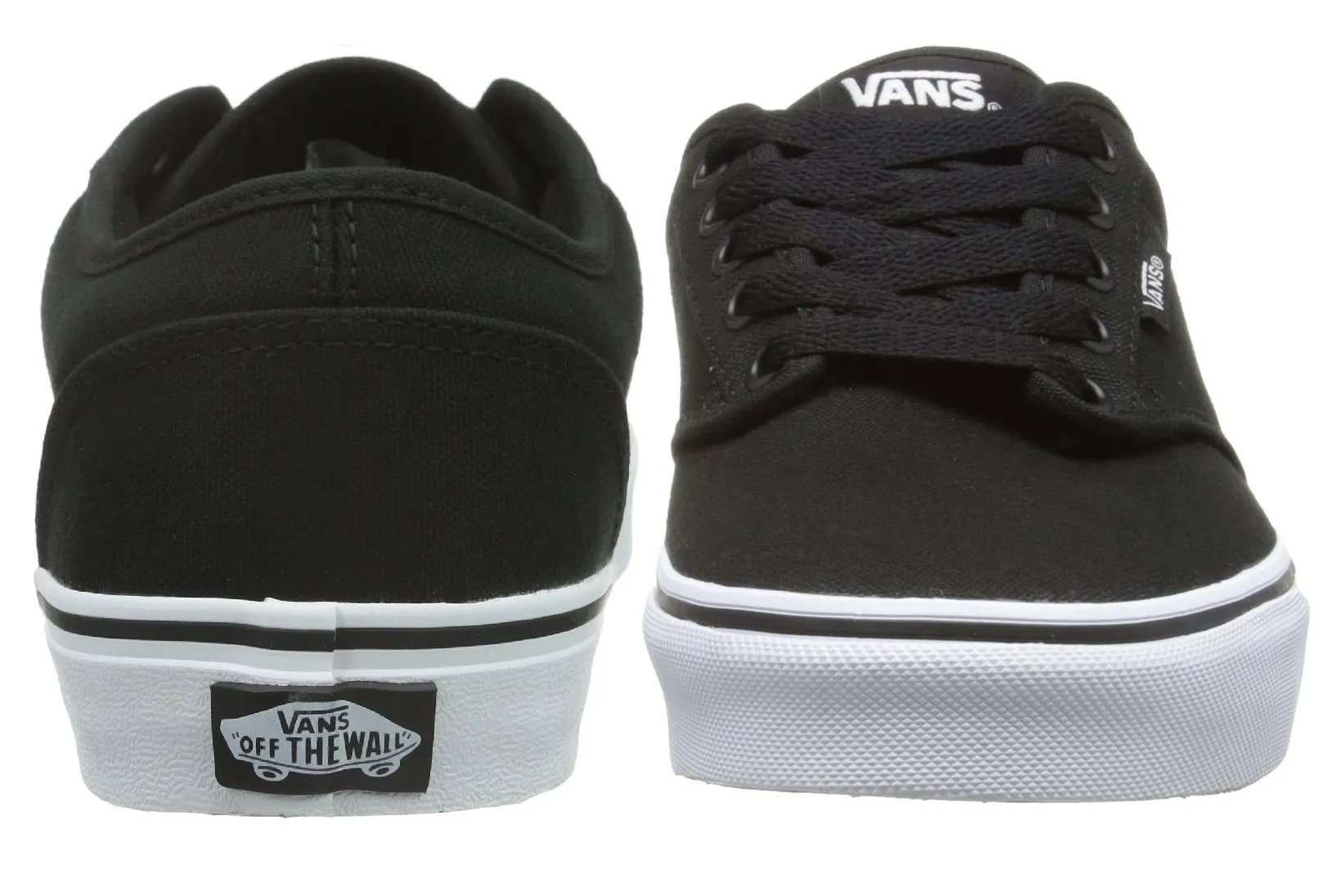 VANS Atwood Canvas Trainers Black White