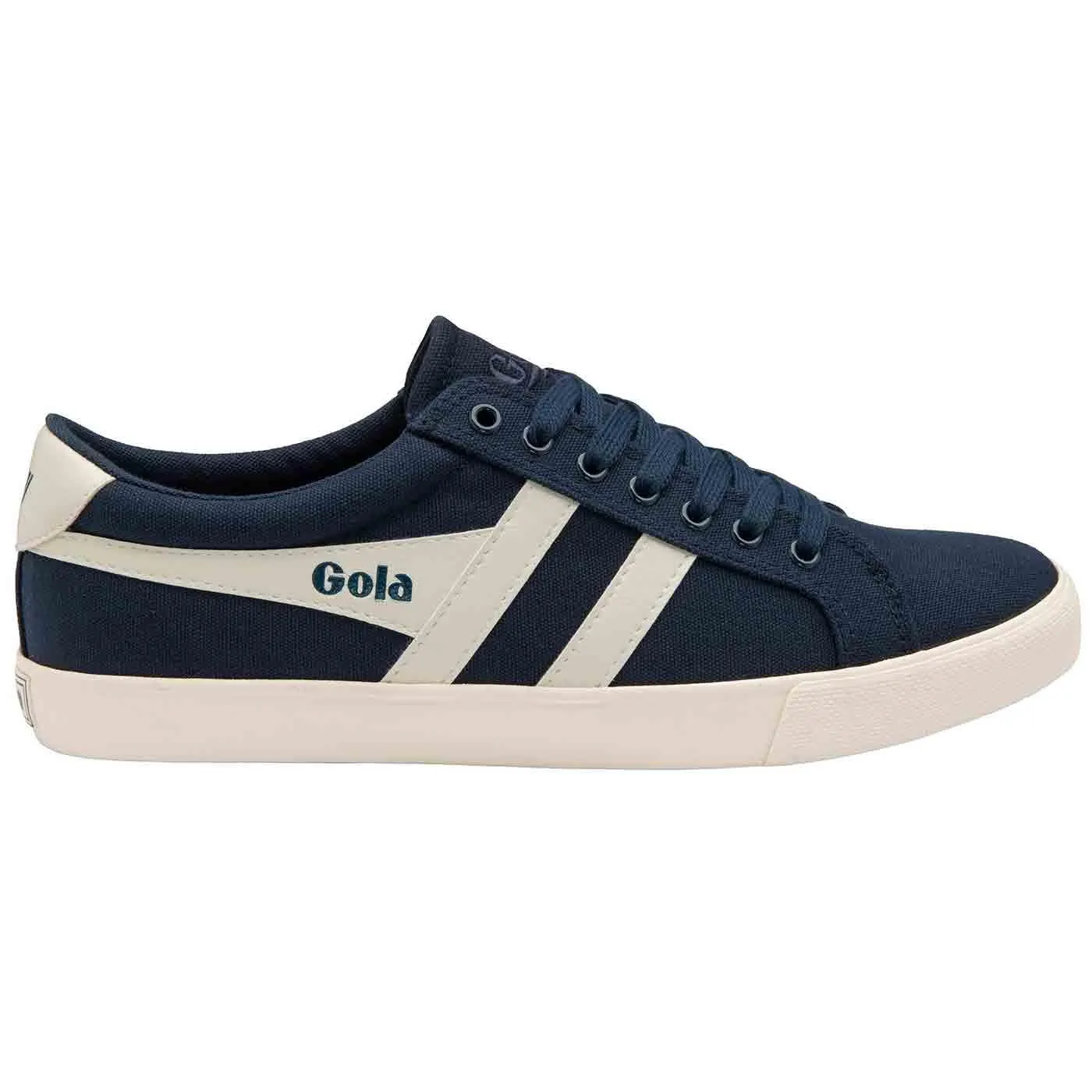 Varsity Gola Men's Retro Vegan Canvas Trainers N/W