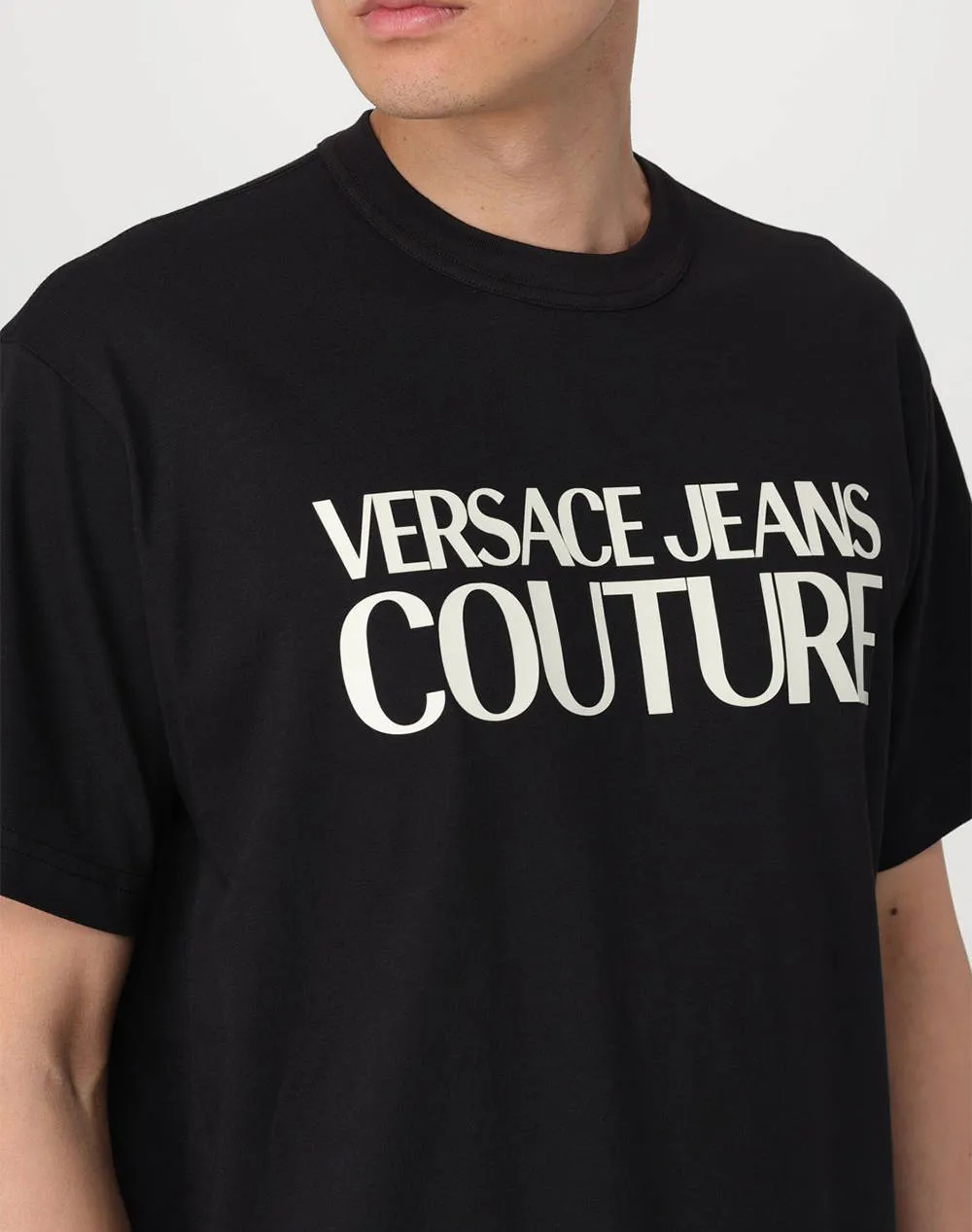 VERSACE JEANS 76GAHG01CJ00G 76UP601 R LOGO COLOR PT MEN''S T-SHIRT