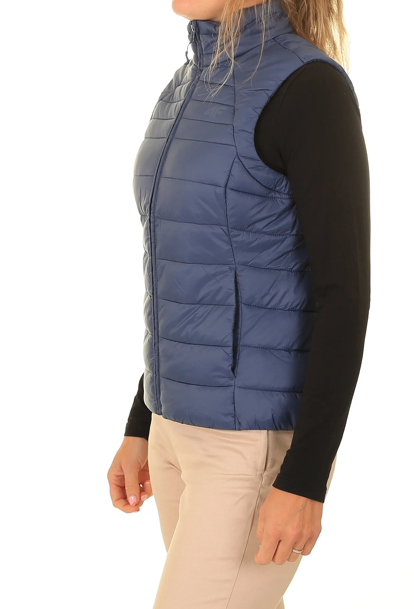 vest 4F 4FAW23TVESF072 - 32S/Denim - women´s