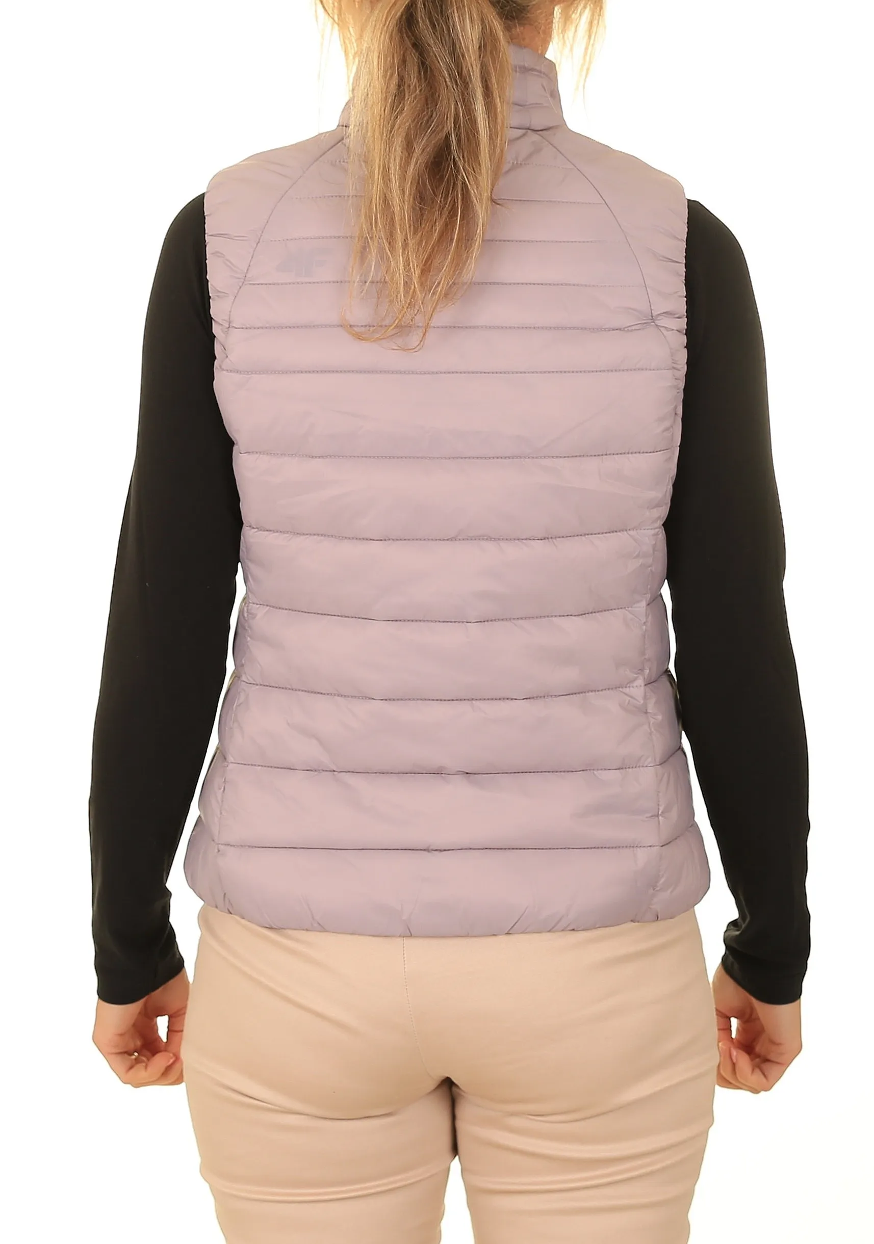 vest 4F 4FAW23TVESF072 - 56S/Light Pink - women´s