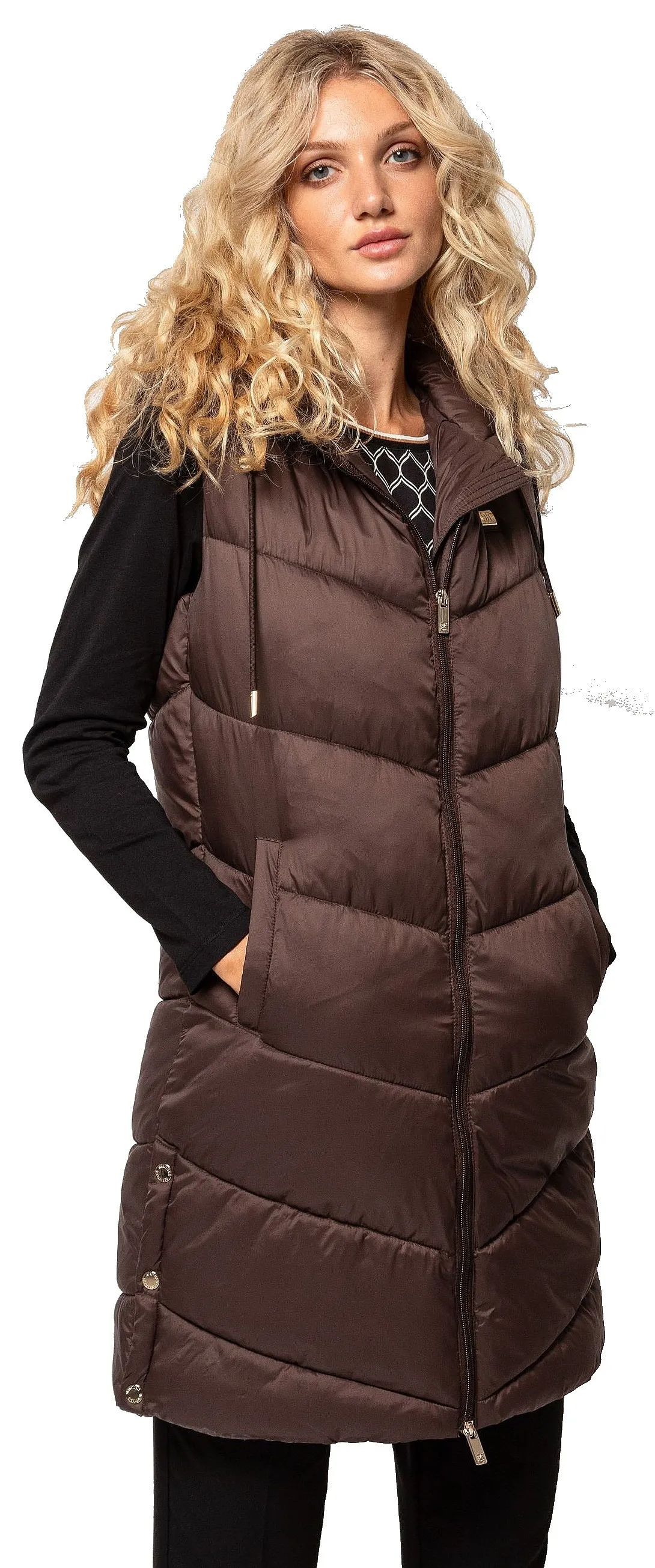 vest Heavy Tools Wilna23 - Choco - women´s