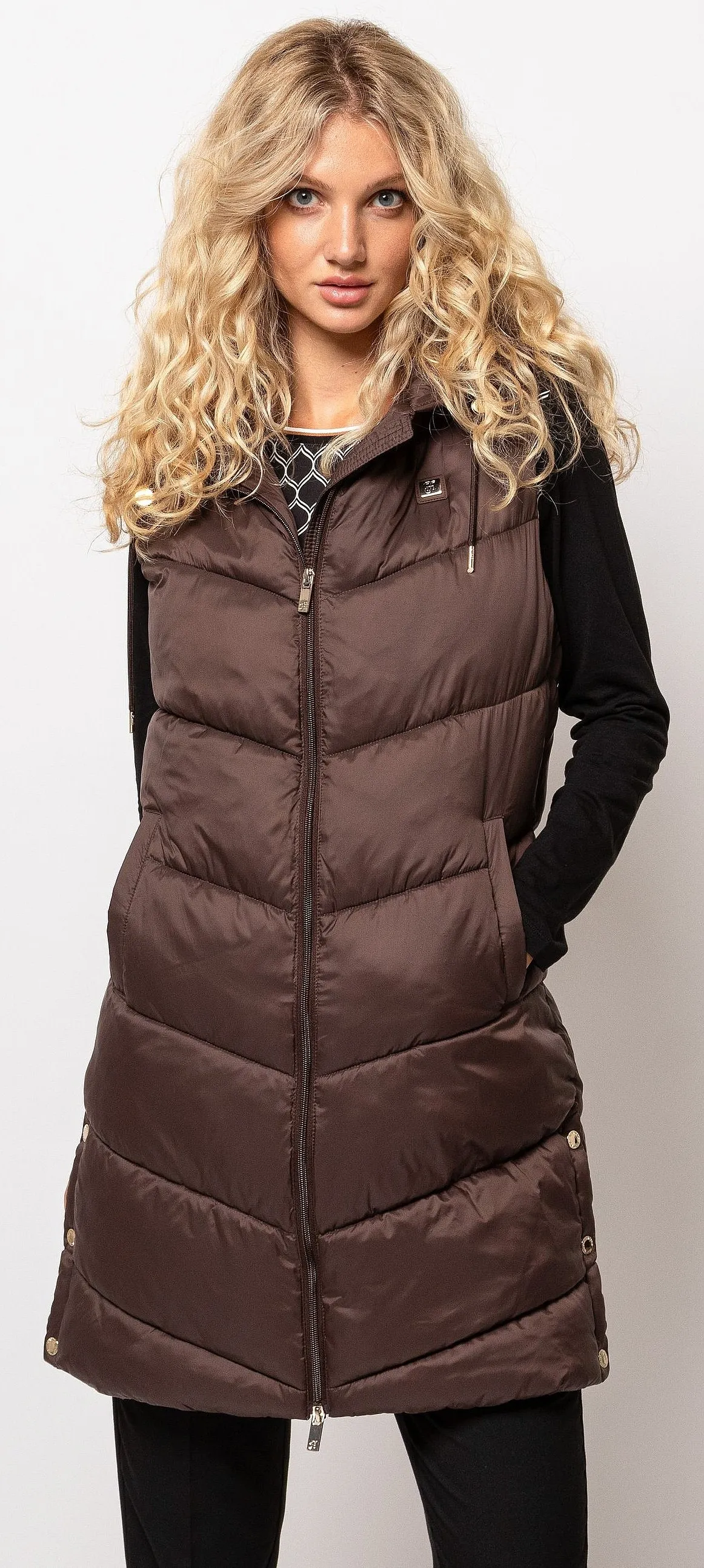 vest Heavy Tools Wilna23 - Choco - women´s