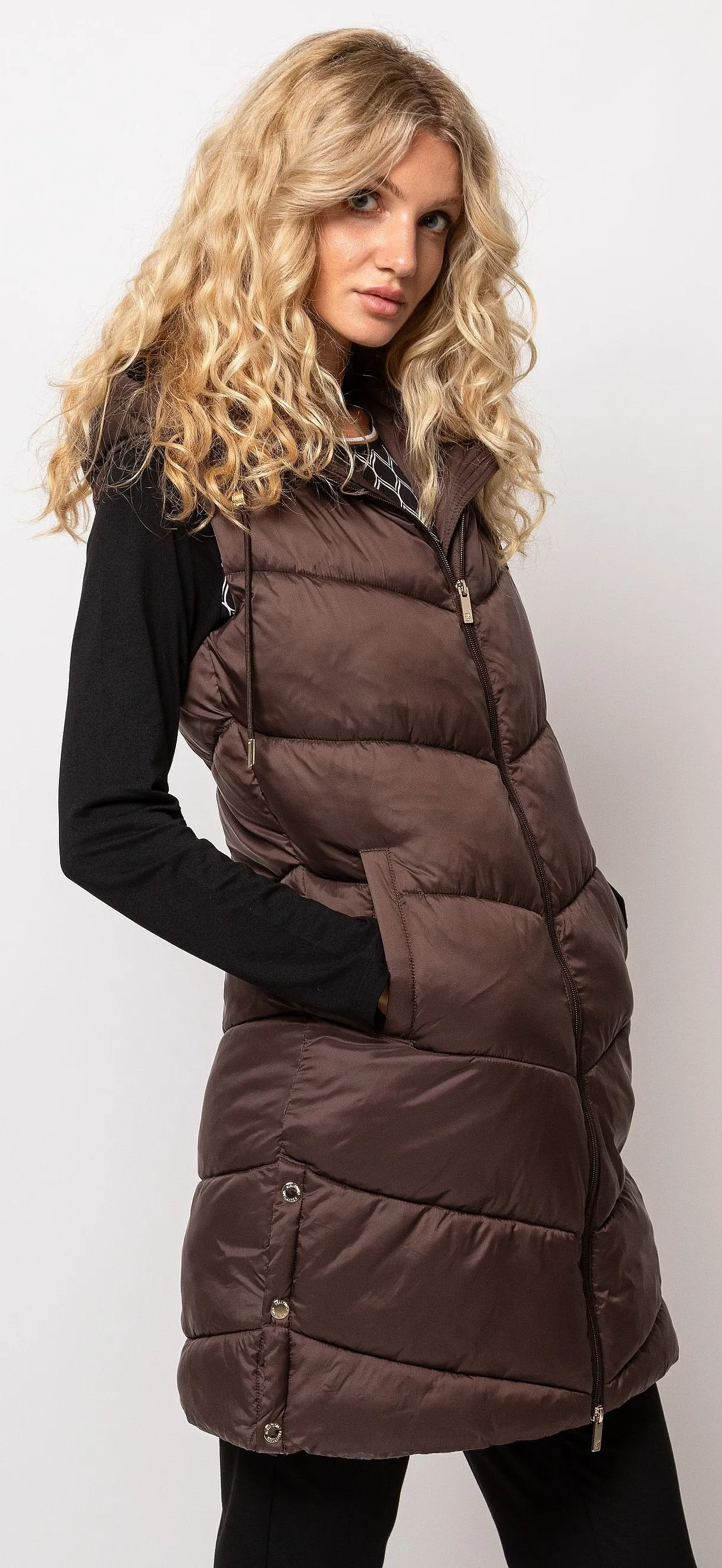 vest Heavy Tools Wilna23 - Choco - women´s