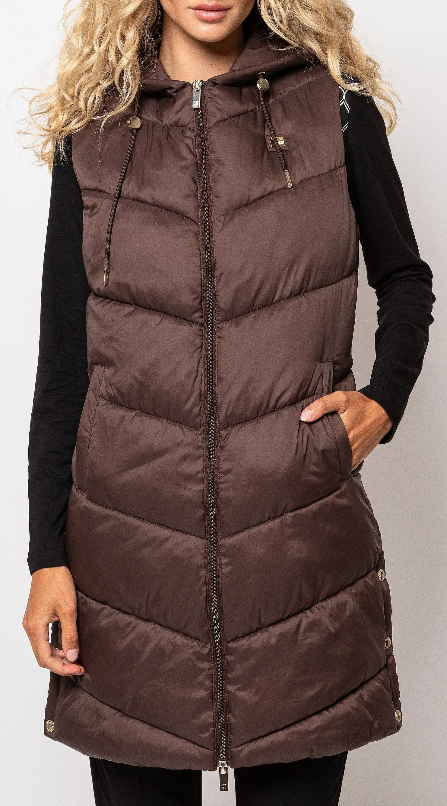 vest Heavy Tools Wilna23 - Choco - women´s