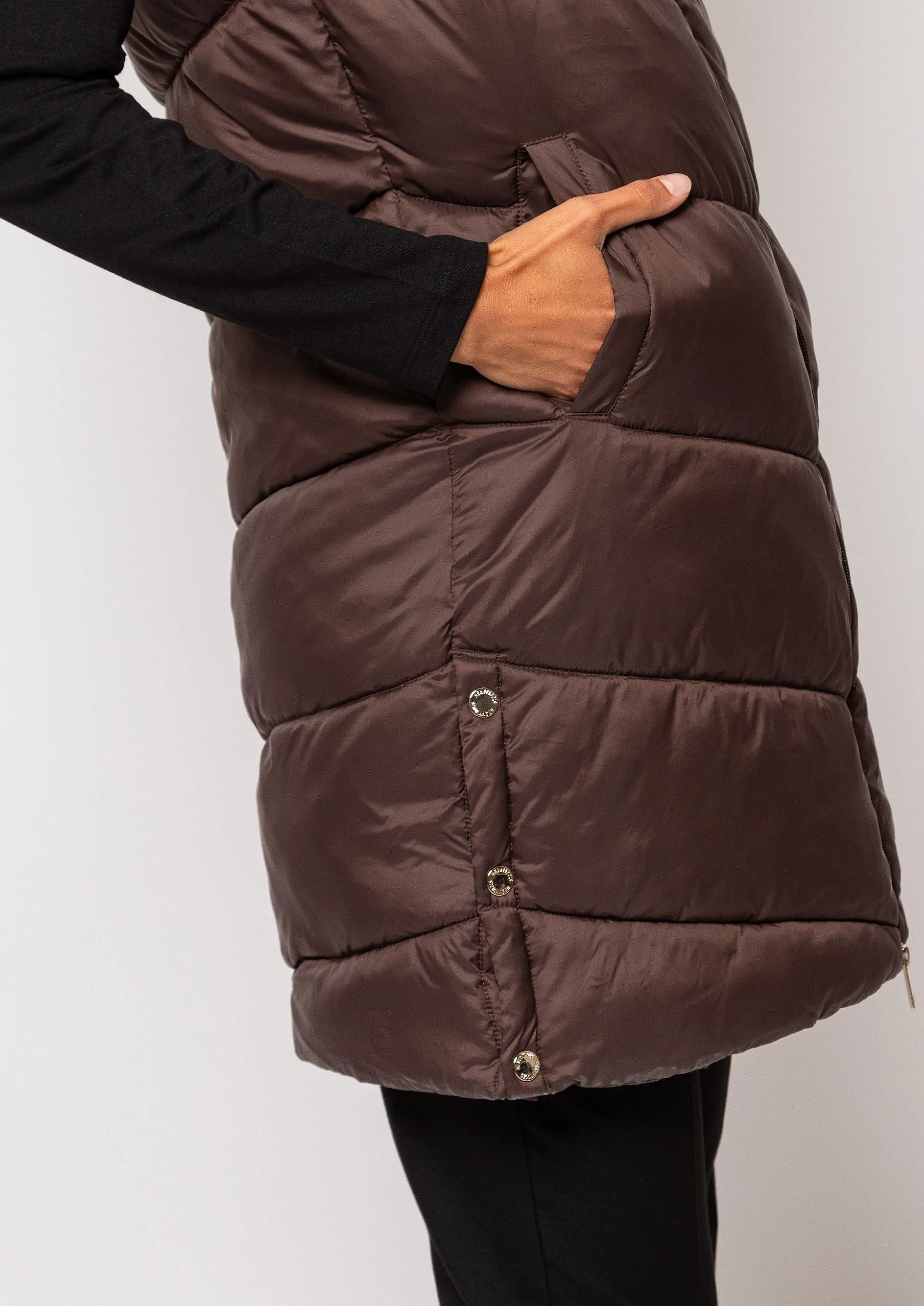 vest Heavy Tools Wilna23 - Choco - women´s