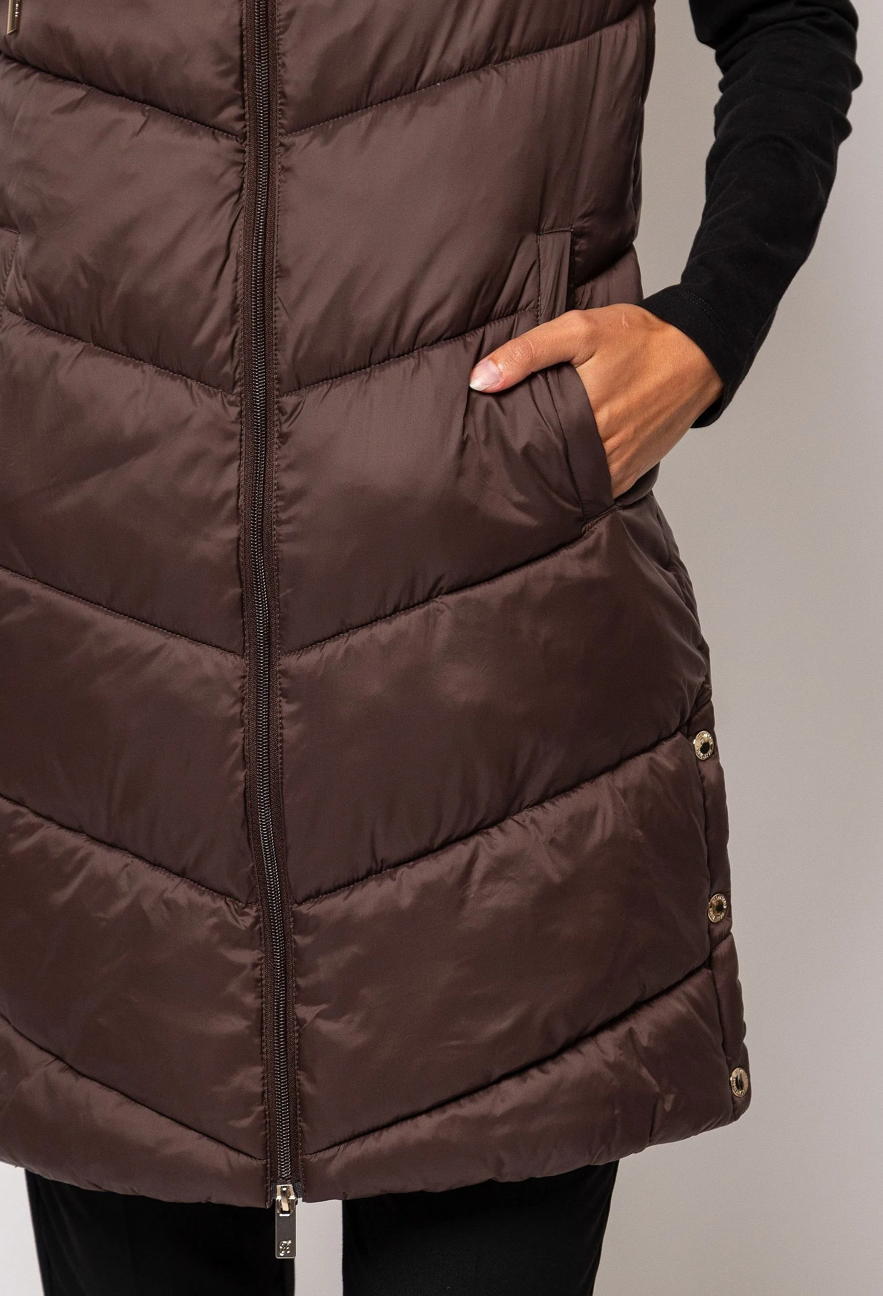 vest Heavy Tools Wilna23 - Choco - women´s