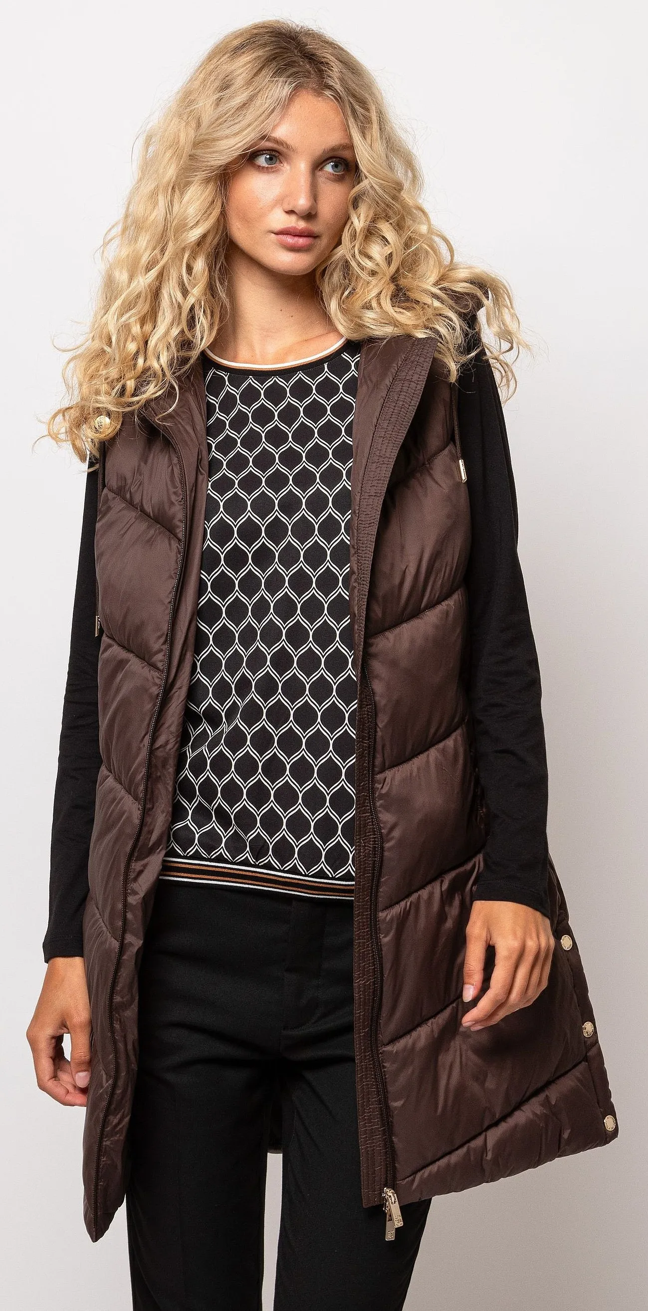 vest Heavy Tools Wilna23 - Choco - women´s