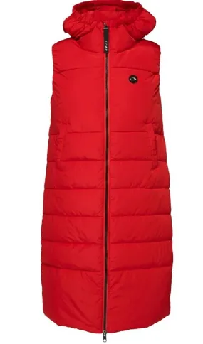 vest Loap Tamaja - G16G/Flame Scarlet - women´s