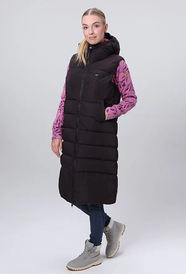 vest Loap Tamaja - Z23Z/Black Bean - women´s