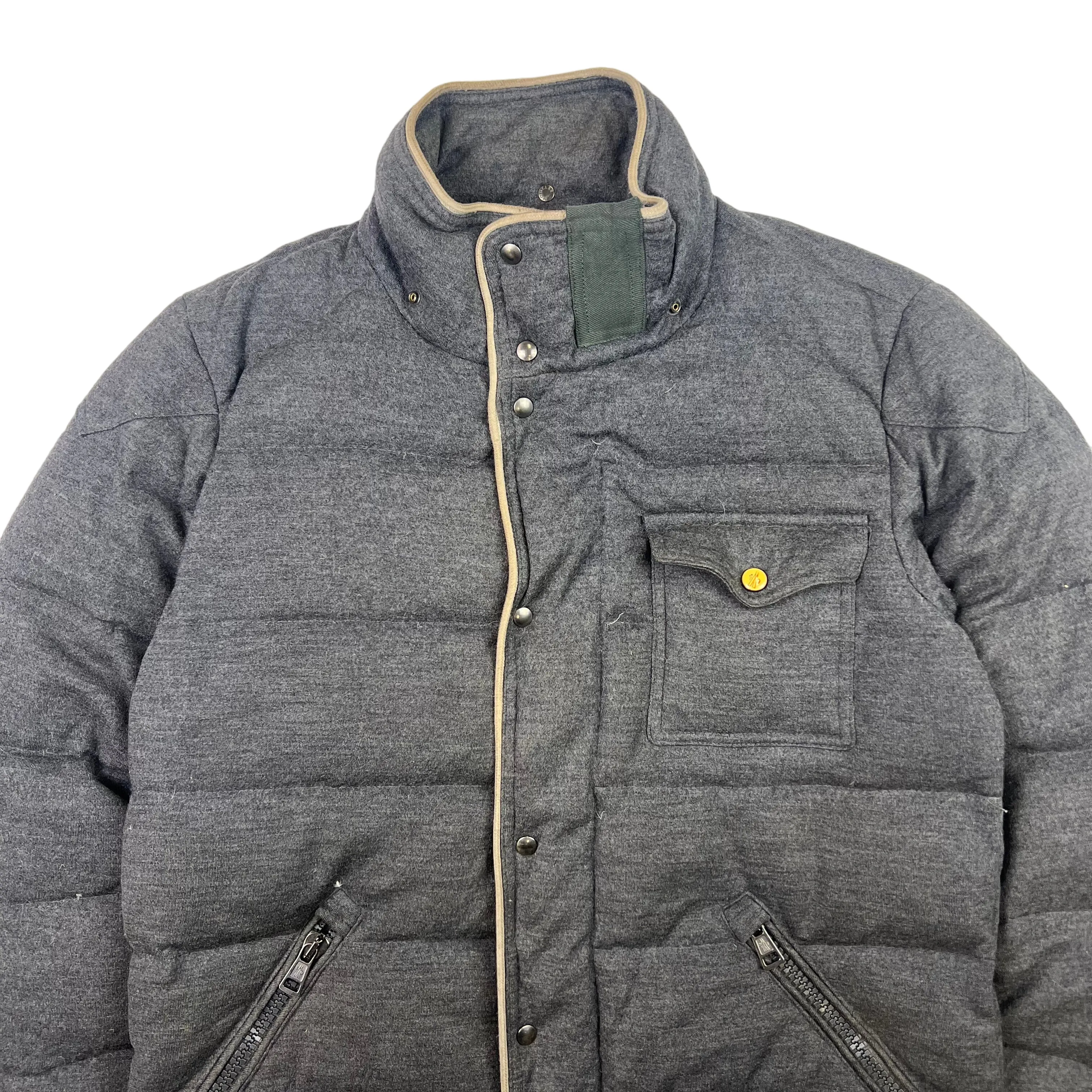 Vintage Moncler Grenoble Puffer Jacket Grey G32-003