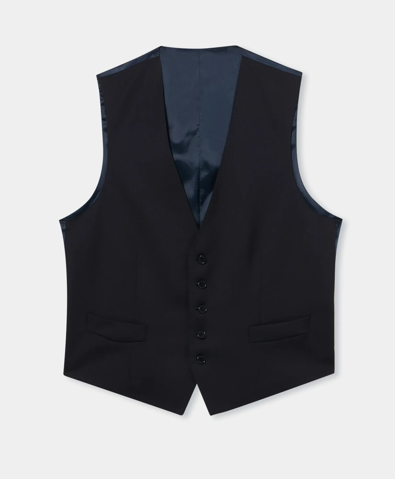 Virgin Wool Vest in Grey for Men | Brooks Brothers® UK