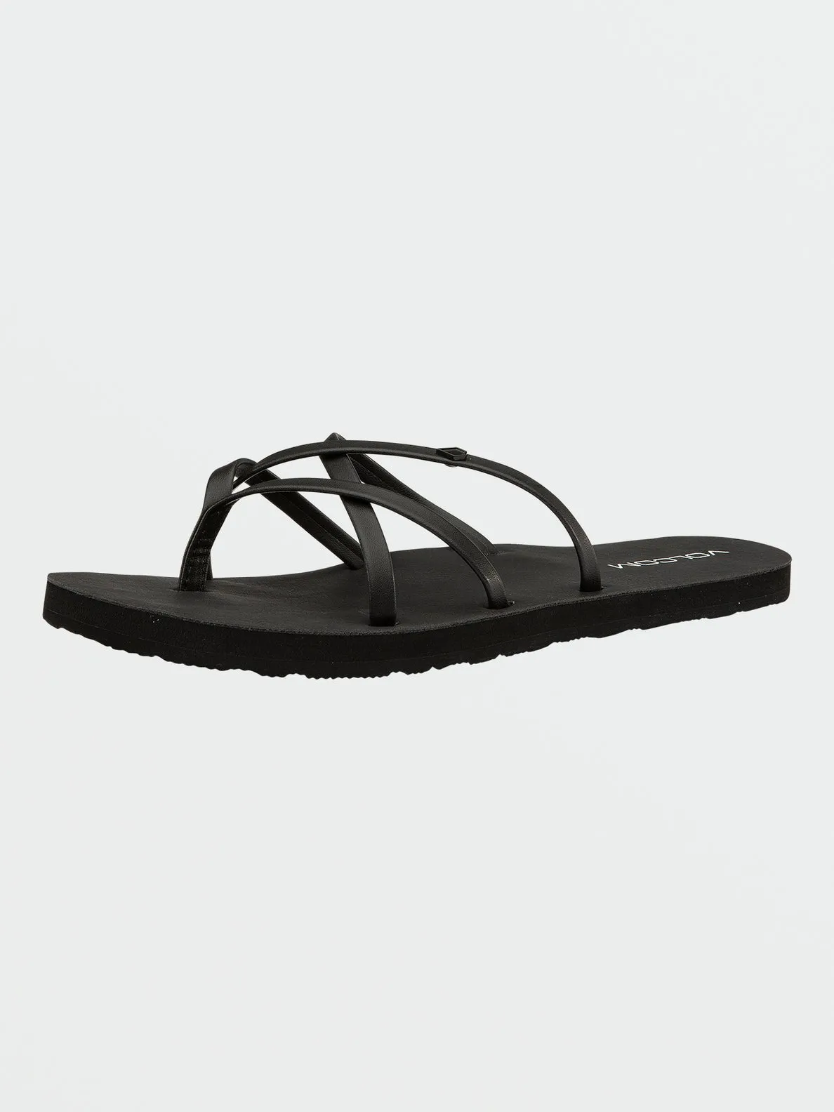 Volcom New School II Women's Sandals - Blackout