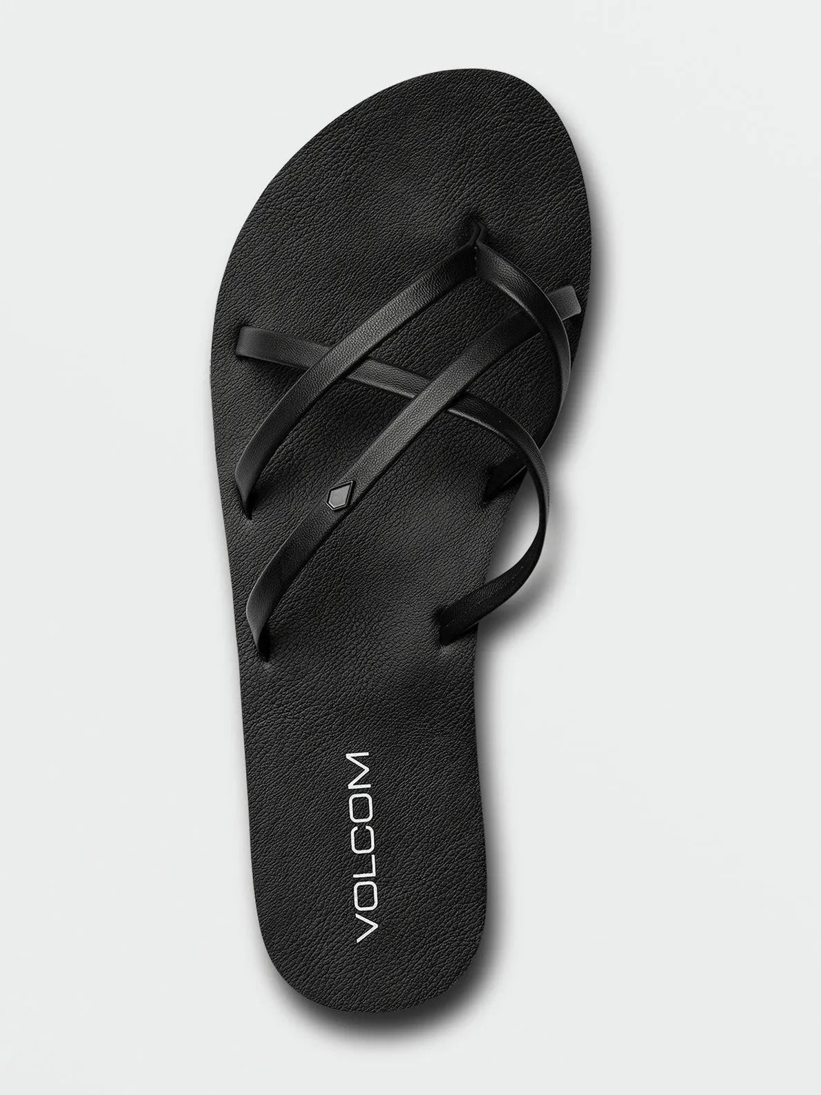 Volcom New School II Women's Sandals - Blackout