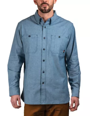 Walls Leroy Midweight Flannel Work Shirt