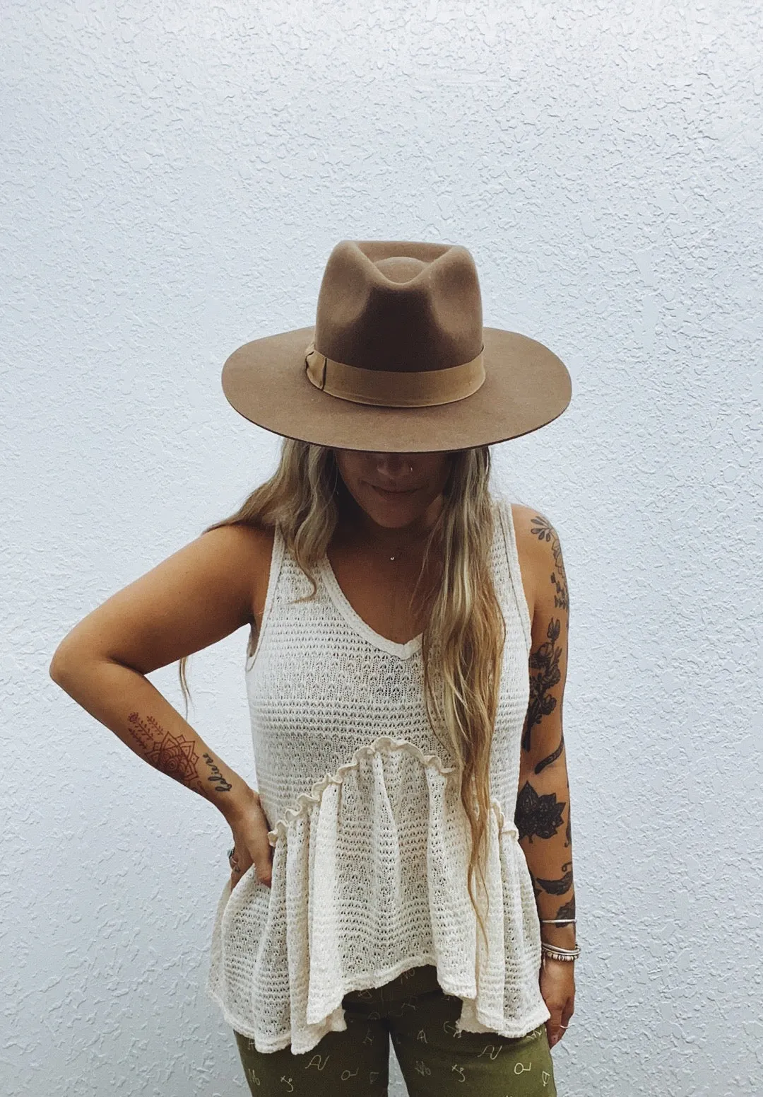 Wanderlust Crochet Tank Top